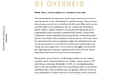 De nieuwe gezichten van de overheid